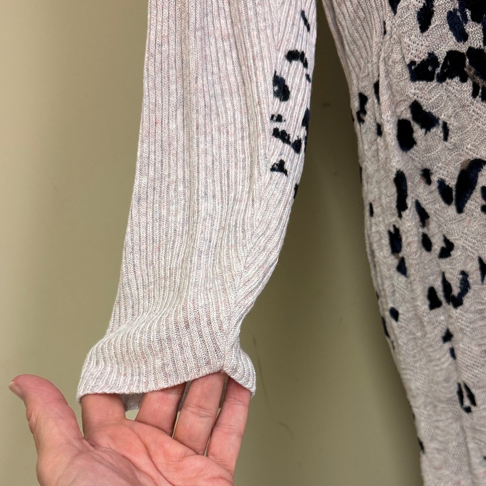 Leopard Print Button Front Cardigan - image 4